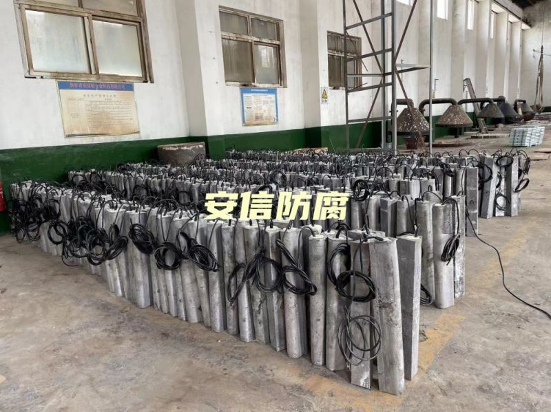 我公司鎂陽(yáng)極，鋁合金陽(yáng)極，鋁犧牲陽(yáng)極，鎂陽(yáng)極，鎂合金犧牲陽(yáng)極在呼和浩特?zé)捰蛷S的使用被評(píng)為優(yōu) 秀生產(chǎn)商